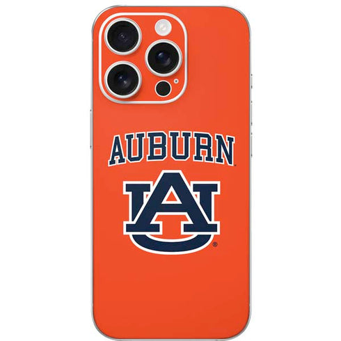 Auburn University AU Orange iPhone 16 Pro Skin