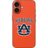Auburn University AU Orange iPhone 16 Skin
