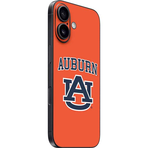Auburn University AU Orange iPhone 16 Skin