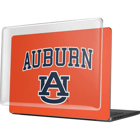 Auburn University AU Orange MacBook Pro 14in (2021-24) Case plus Skin