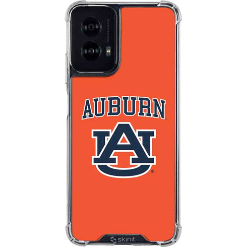 Auburn University AU Orange Moto G Power 5G (2024) Clear Case