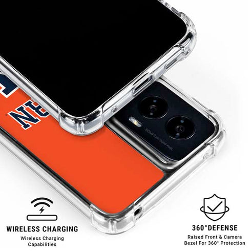 Auburn University AU Orange Moto G Power 5G (2024) Clear Case