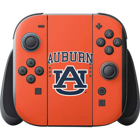 Auburn University AU Orange Nintendo Switch 2 (2025) with Joy-Con Skin