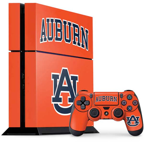 Auburn University AU Orange PlayStation PS4 Skins