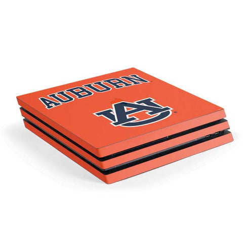 Auburn University AU Orange PlayStation PS4 Skins
