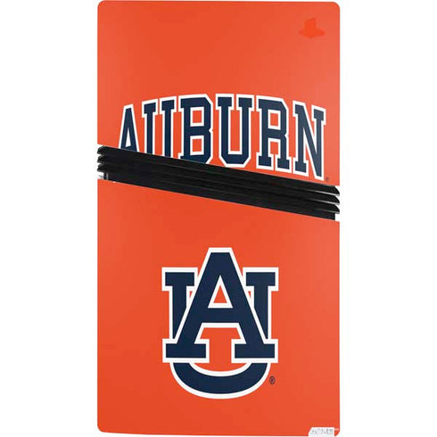 Auburn University AU Orange PS5 Pro Bundle Skin