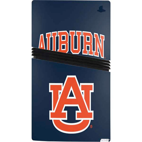 Auburn University AU PS5 Pro Console Skin