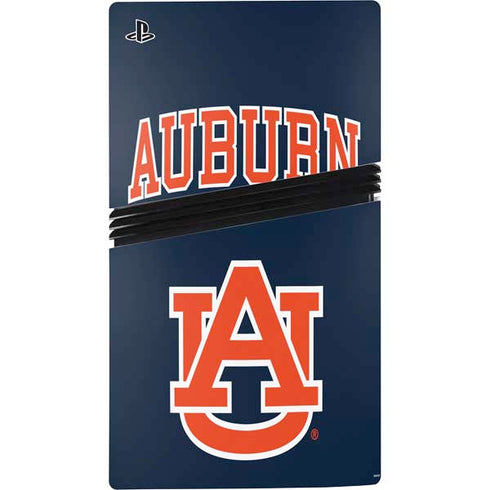 Auburn University AU PS5 Pro Disk Bundle Skin