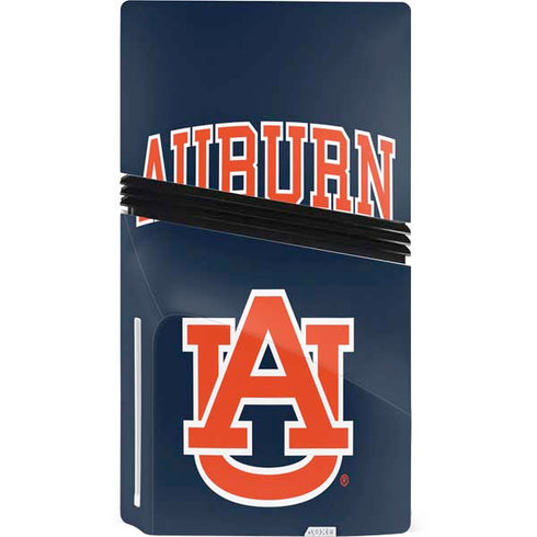 Auburn University AU PS5 Pro Disk Bundle Skin
