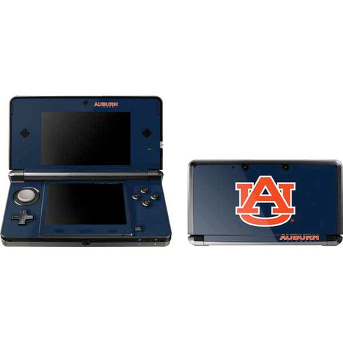 Auburn University Logo Blue Nintendo Skins