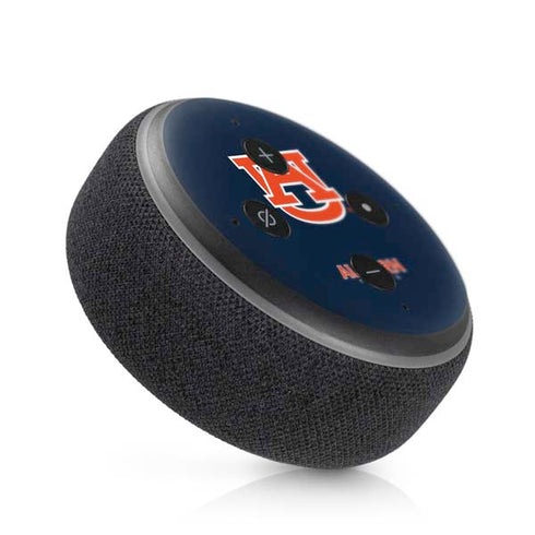 Auburn University Logo Blue Amazon Echo Dot Skin
