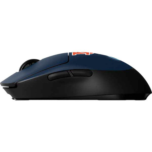 Auburn University Logo Blue G Pro Wireless Gaming Mouse Skin