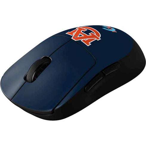 Auburn University Logo Blue G Pro Wireless Gaming Mouse Skin