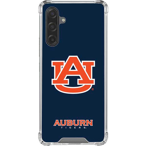 Auburn University Logo Blue Galaxy A17 Clear Case