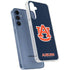 Auburn University Logo Blue Galaxy A35 5G Clear Case