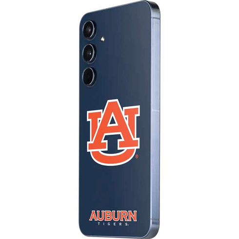 Auburn University Logo Blue Galaxy A35 5G Skin