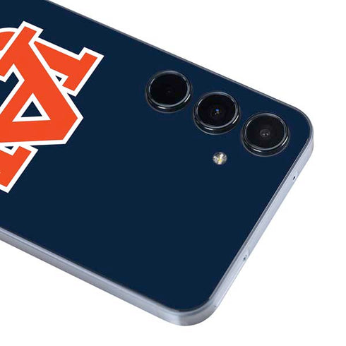 Auburn University Logo Blue Galaxy A35 5G Skin