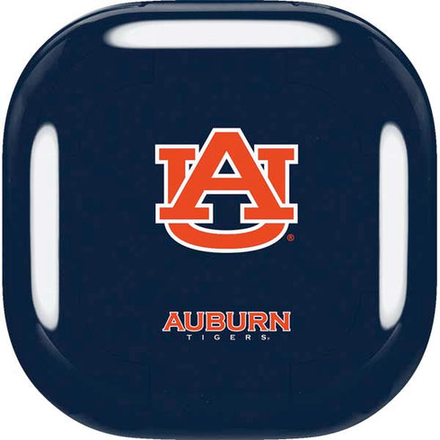 Auburn University Logo Blue Galaxy Buds Live Skin