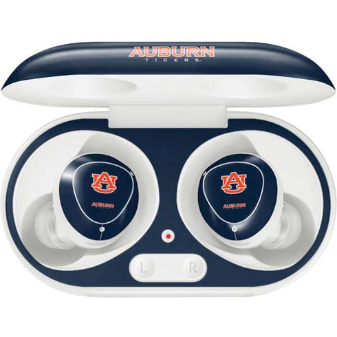Auburn University Logo Blue Galaxy Buds Plus Skin