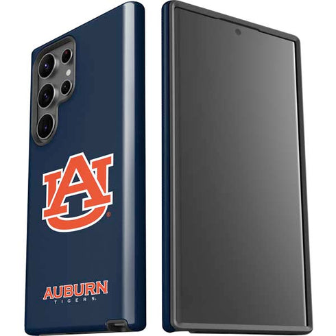 Auburn University Logo Blue Galaxy S23 Ultra Pro Case