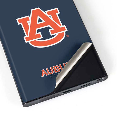 Auburn University Logo Blue Galaxy Skins