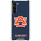 Auburn University Logo Blue Galaxy S24 FE Clear Case