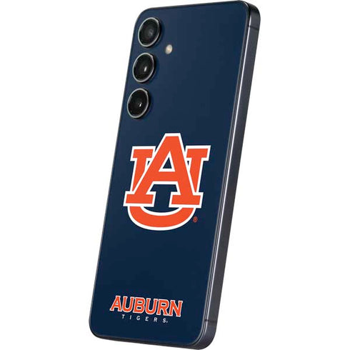 Auburn University Logo Blue Galaxy S25 Plus Skin