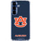 Auburn University Logo Blue Galaxy S25 Clear Case