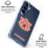 Auburn University Logo Blue Galaxy S25 Clear Case