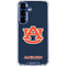 Auburn University Logo Blue Galaxy S25 FE Clear Case