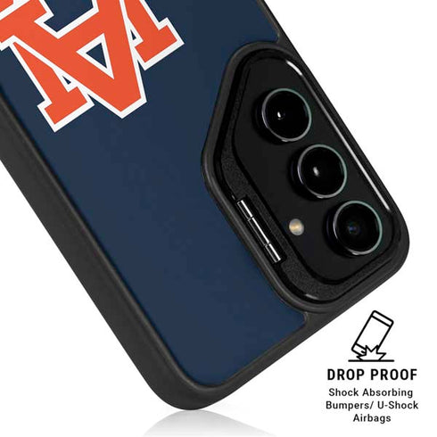 Auburn University Logo Blue Galaxy S25 FE Kickstand Case
