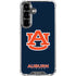 Auburn University Logo Blue Galaxy S26 Plus Clear Case