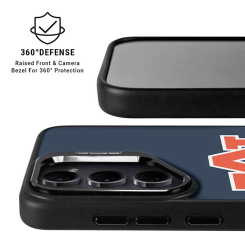 Auburn University Logo Blue Galaxy S26 Ultra Kickstand Case