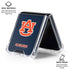 Auburn University Logo Blue Galaxy Z Flip6 Clear Case