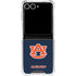 Auburn University Logo Blue Galaxy Z Flip7 Clear Case