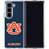 Auburn University Logo Blue Galaxy Z Fold5 5G Clear Case