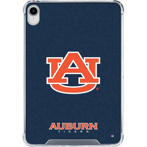 Auburn University Logo Blue iPad 11th Gen (2025) Clear Case