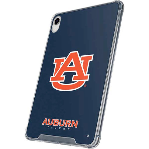Auburn University Logo Blue iPad 11th Gen (2025) Clear Case