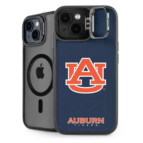 Auburn University Logo Blue iPhone 13 Kickstand Case