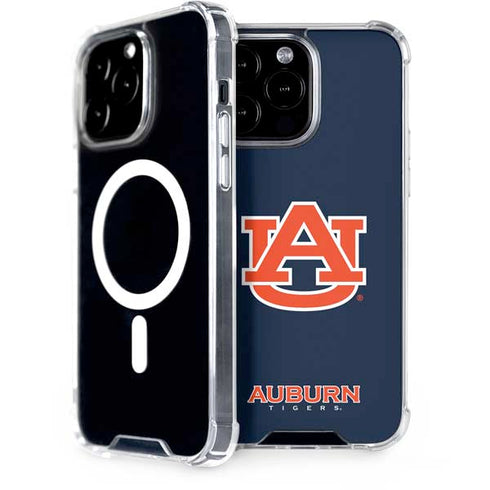 Auburn University Logo Blue iPhone Cases