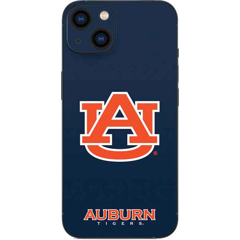 Auburn University Logo Blue iPhone Skins