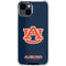 Auburn University Logo Blue iPhone 15 Clear Case
