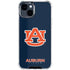 Auburn University Logo Blue iPhone 15 Clear Case