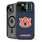 Auburn University Logo Blue iPhone 15 Plus Kickstand Case