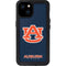 Auburn University Logo Blue iPhone 15 Plus Waterproof Case
