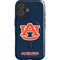 Auburn University Logo Blue iPhone 16 Magsafe Impact Case