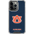 Auburn University Logo Blue iPhone 16 Pro Clear Case