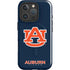 Auburn University Logo Blue iPhone 16 Pro Magsafe Impact Case