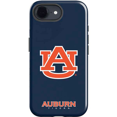 Auburn University Logo Blue iPhone 16e Impact Case