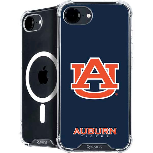 Auburn University Logo Blue iPhone 16e MagSafe Case